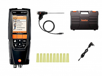 Комплект Testo 320 - Анализатор дымовых газов (О2, СО без H2-компенсации)
