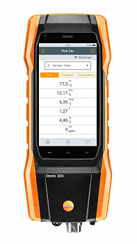 Анализатор дымовых газов Testo 300 Измерение CO без H2-компенсации