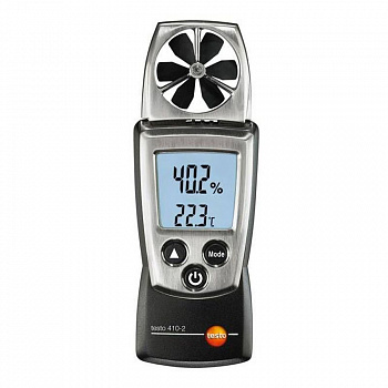 Testo 410-2 - Карманный анемометр с крыльчаткой и сенсором влажности Testo